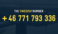 The Swedish Number +46 771 793 336